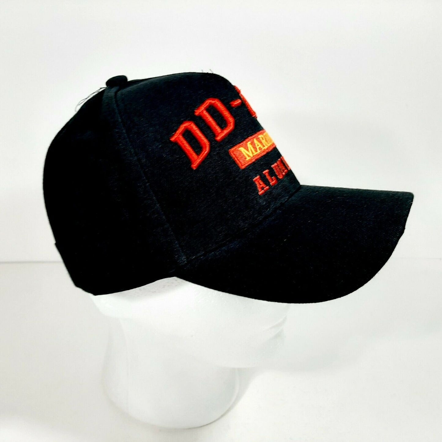 DD - 214 Marine Alumni Men's Ball Cap Black Acrylic Embroidered