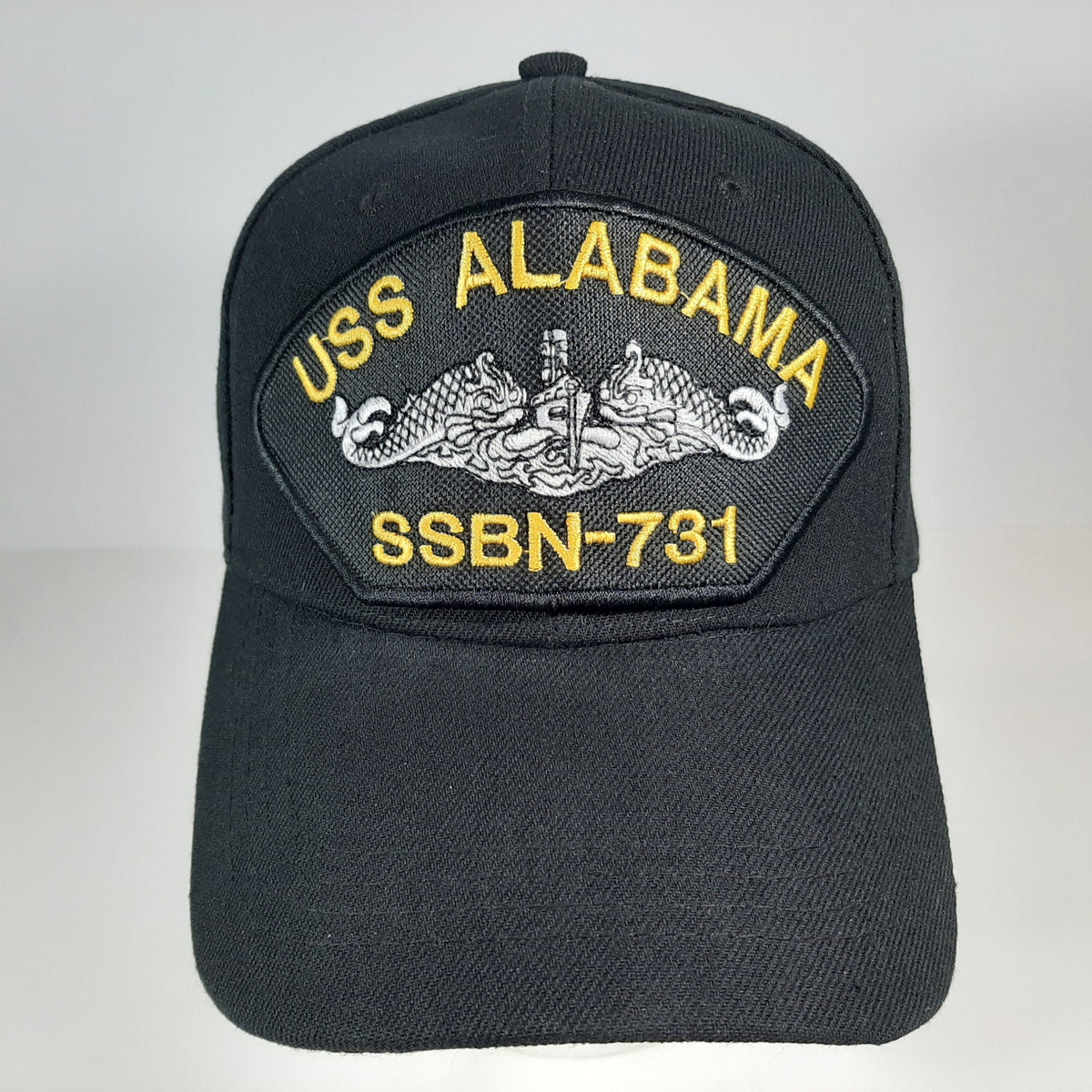 USS Alabama SSBN-731 Baseball Cap Hat Submarine Service U.S. Navy Military