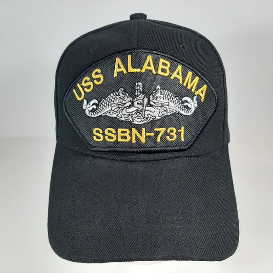 USS Alabama SSBN-731 Baseball Hat Submarine Service U.S. Navy Military