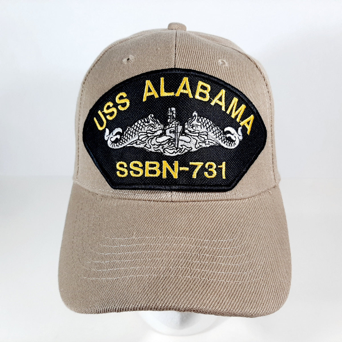 USS Alabama SSBN-731 Baseball Cap Hat Submarine Service U.S. Navy Military