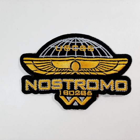 USCSS Nostromo Alien Weyland Yutani Crew Movie Embroidered Patch Iron-On Sew-On