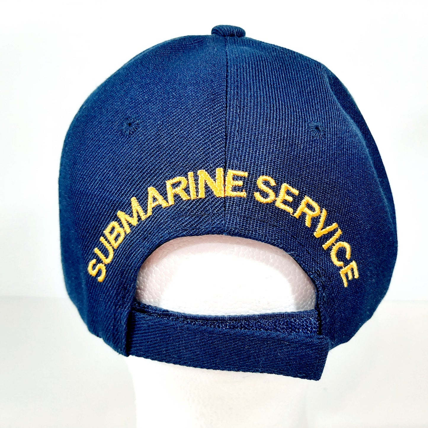 US Navy Submarine Service Mens Baseball Cap Hat Navy Blue Embroidered