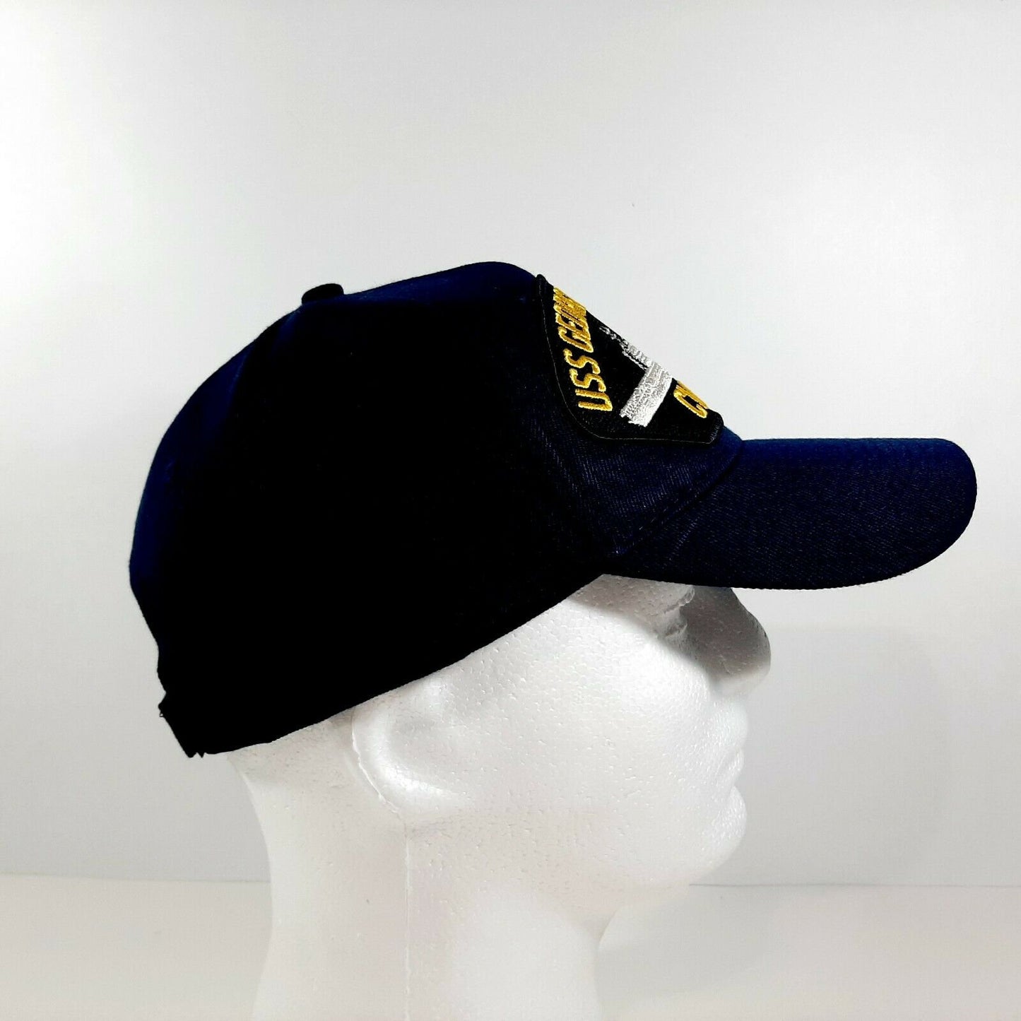 U.S. Navy USS George Washington CVN-73 Men's Patch Cap Hat Navy Blue Acrylic