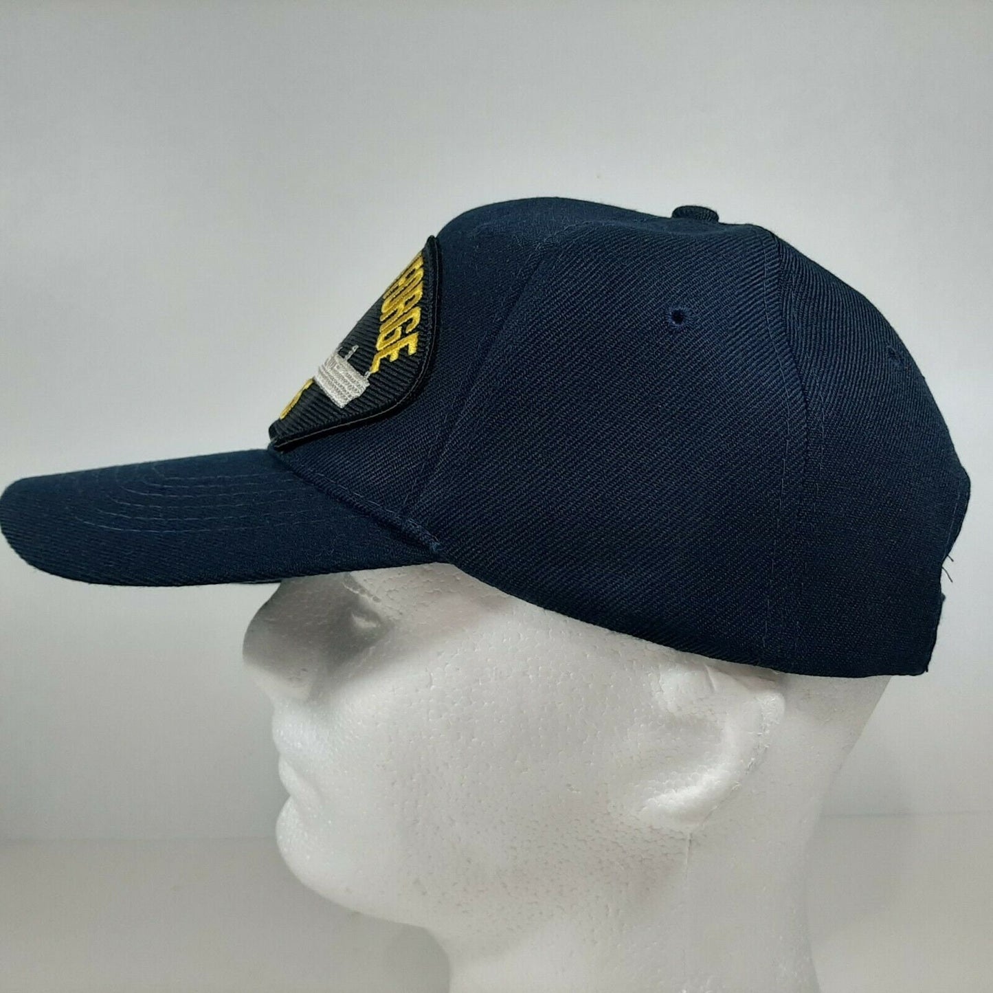 U.S. Navy USS Valley Forge CV-45 Men's Cap Patch Hat Navy Blue Acrylic