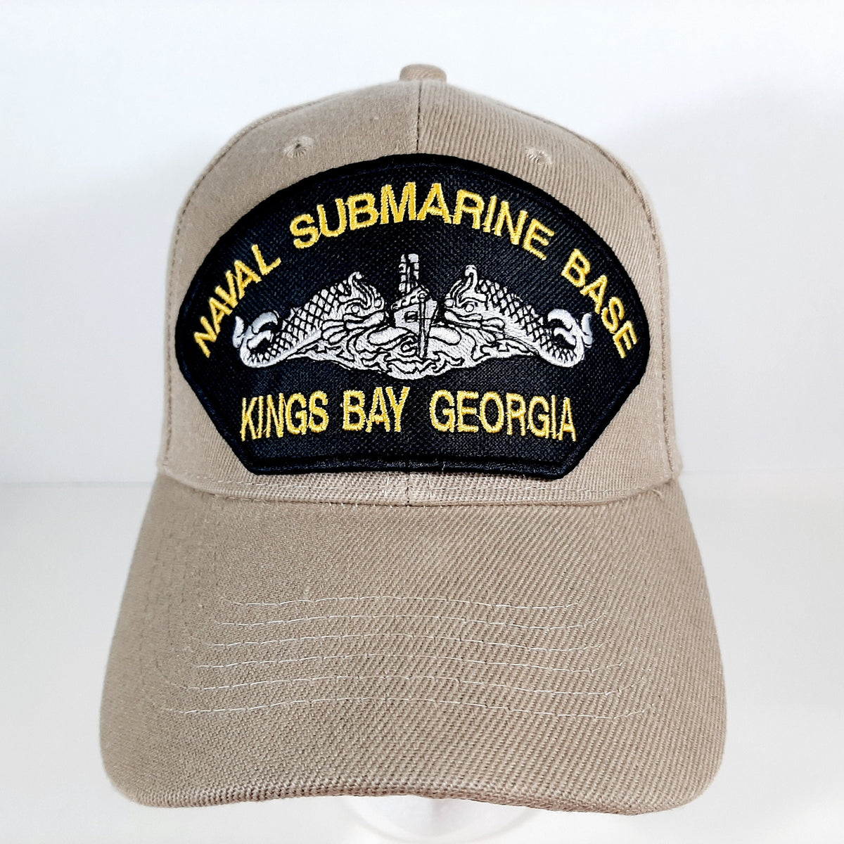 Naval Submarine Base Kings Bay Georgia Baseball Cap Hat Embroidered Patch