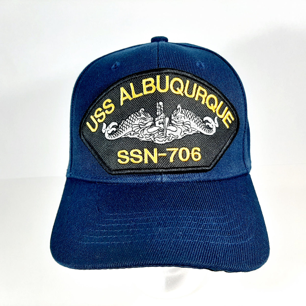 USS Albuquerque SSN-706 Baseball Cap Hat Submarine Service U.S. Navy Military