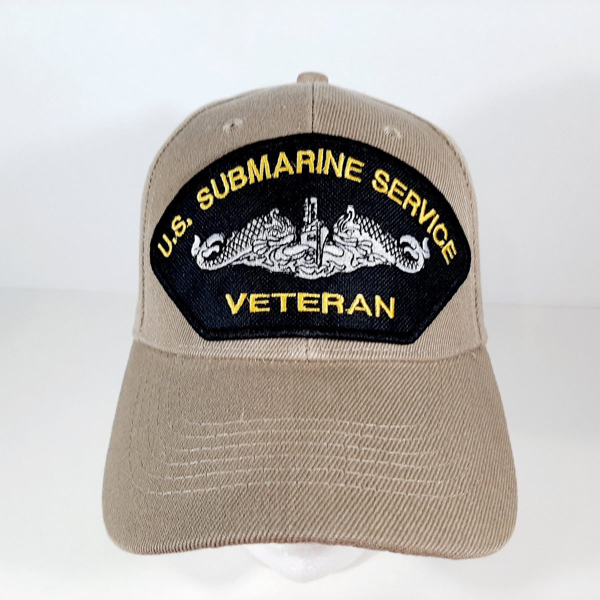 Naval Submarine Service Veteran Mens Baseball Cap Embroidered Patch Hat