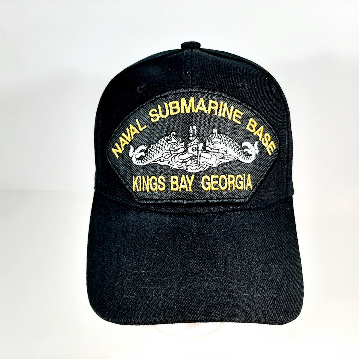 Naval Submarine Base Kings Bay Georgia Baseball Cap Hat Embroidered Patch